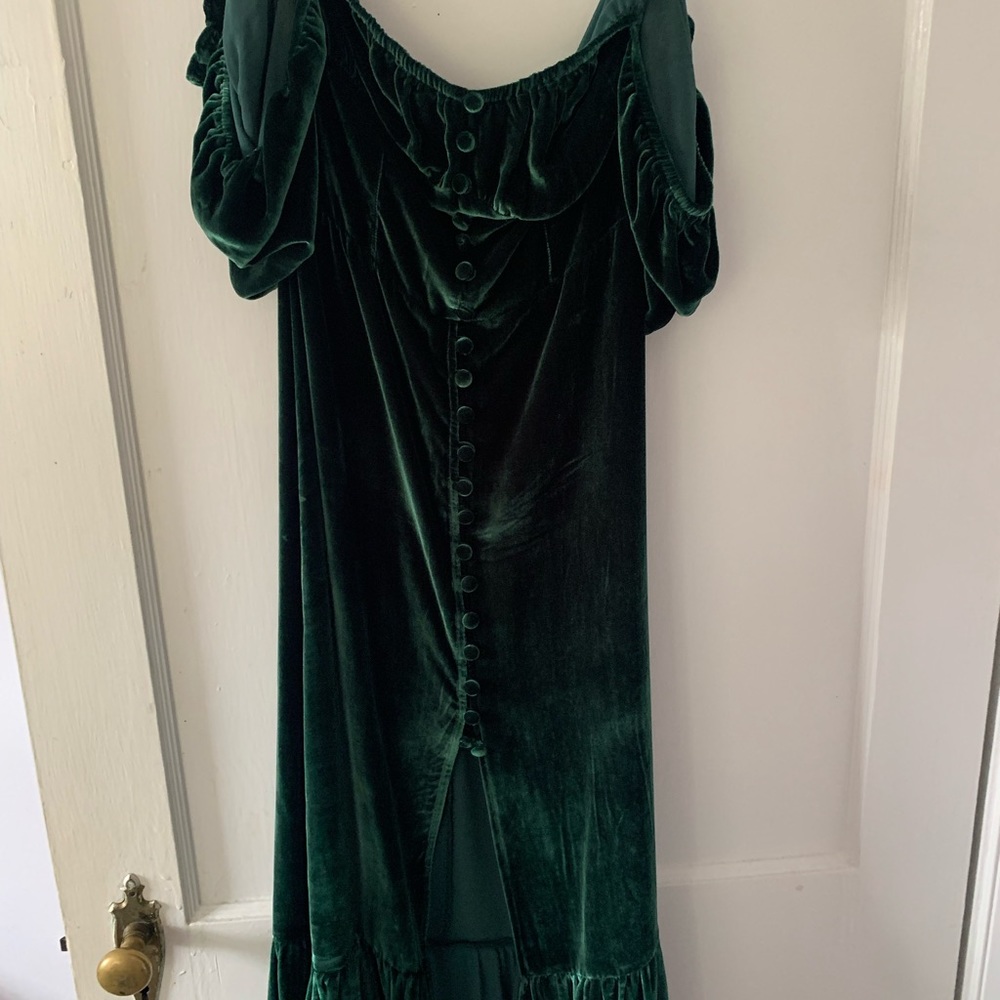 Reformation Velvet Dress - Picture 2 of 6